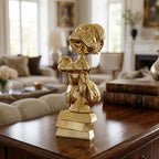 Uncle Scrooge Ingots Chromed Small Figurine - Gold