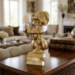 Uncle Scrooge Ingots Chromed Small Figurine - Gold