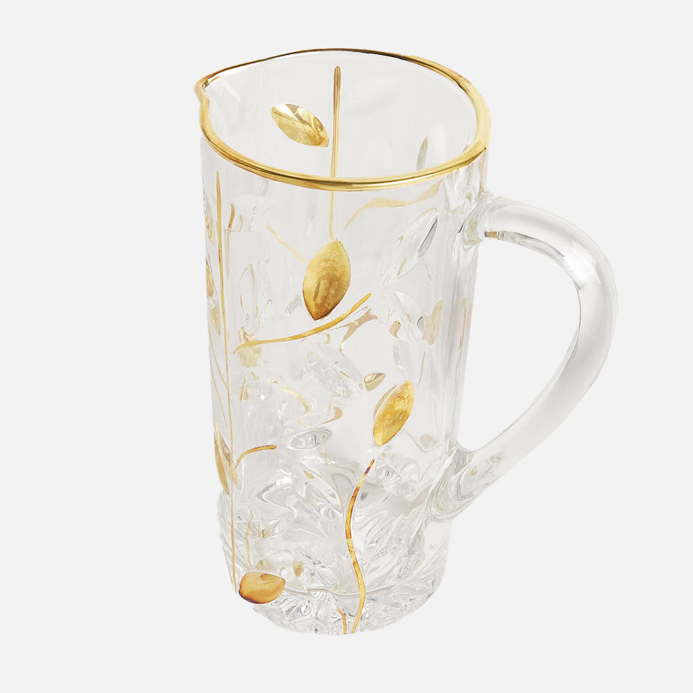 Les Ottomans - Crystal Jug in Gold