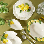 Lemon Collection Hand-Painted Ceramic Starter Dish