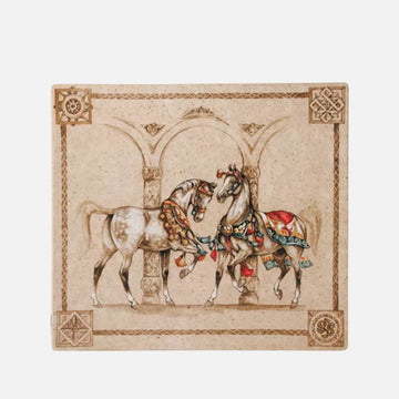 Large Square Cut - Wind Horses