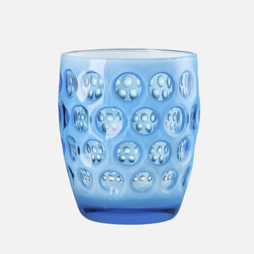 Lente White & Turquoise Acrylic Tumbler