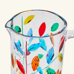 Water Pitcher – Hand-Painted Multicolor, 23 cm