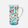 Water Pitcher – Hand-Painted Multicolor, 23 cm