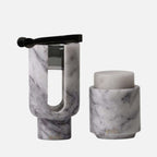 Lilac Marble Mabkhar Set