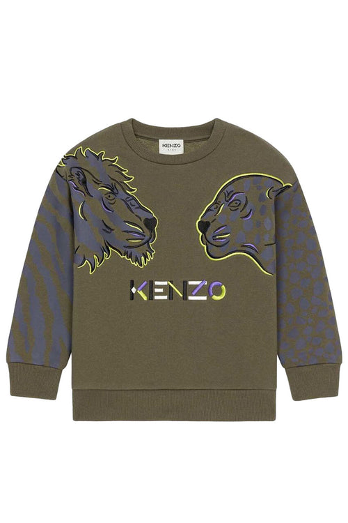 Lion Print Sweatshirt for Boys - Maison7