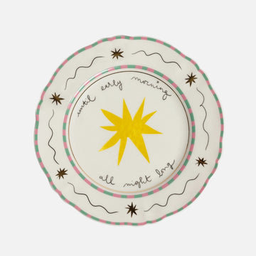 Little Plate Star ( Dessert Plate Ø 16,5 cm )
