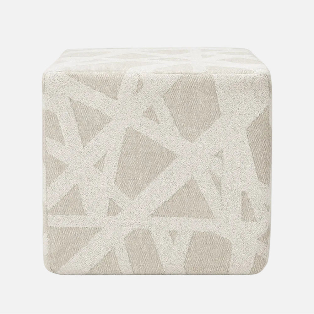 Nastri Cubic Outdoor Pouf – 40x40x40 cm