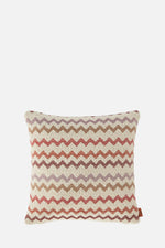 Capri Outdoor Cushion 40x40 cm with zig zag pattern