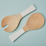 Madras Short Wooden Serving Cutlery Set