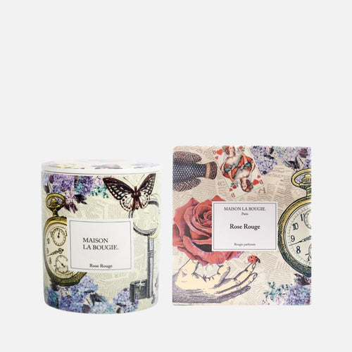 Maison La Bougie  Rose Rouge candle