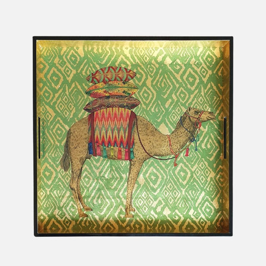 Matthew Williamson Lacquered Wooden Tray