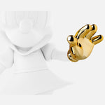 Minnie Welcome Bicolor Small Figurine - White/Gold