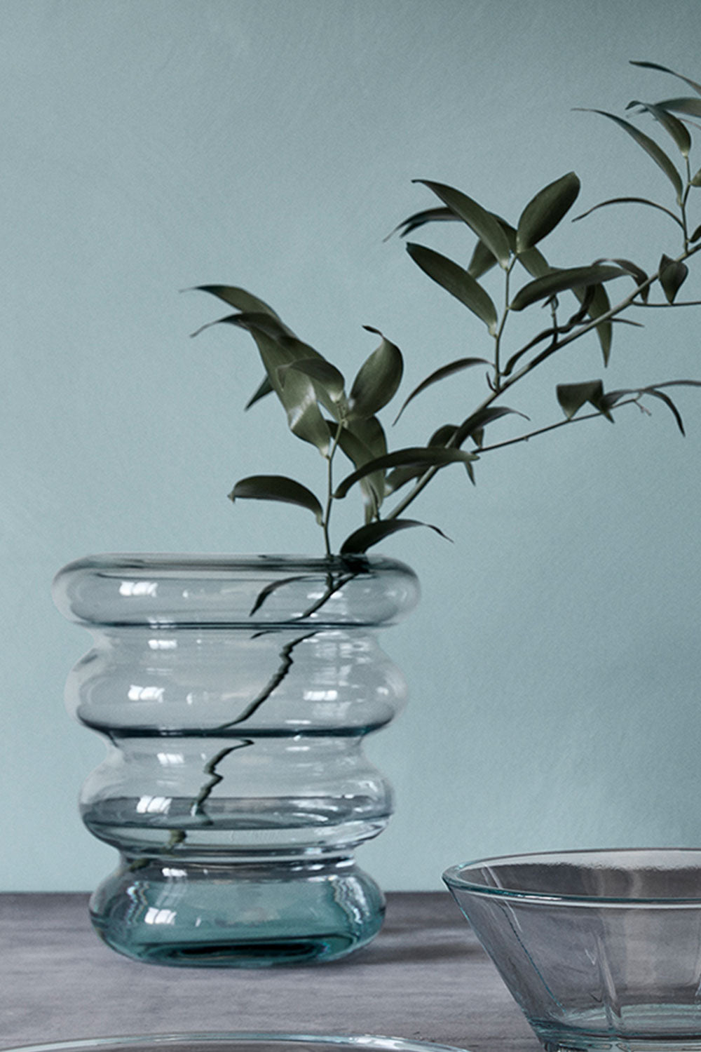 Infinity Vase, 16 cm, Mint
