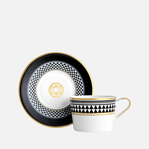 Mosaiques De Baalbek Tea Cup & Saucer 23Cl G.B.
