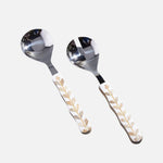 Mya Inlay Serving Cutlery Set – Stainless Steel