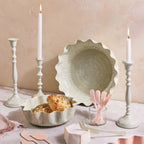 Nera Light Green Enamel Bowls – Set of 2