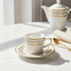 Opera Gold Espresso Cup & Saucer 9Cl G.B.