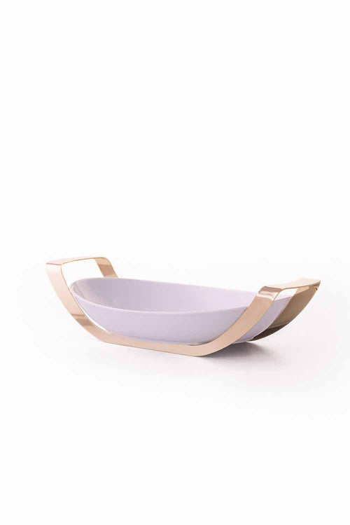 Oven-to-Table Oval Serving Dish, 35cm, Gold