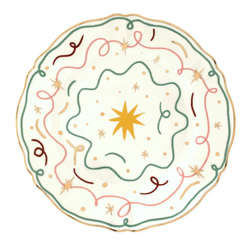 Round Platter Star