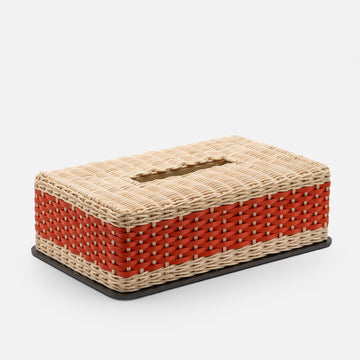 Amiens Rattan Tissue Box (Mango)