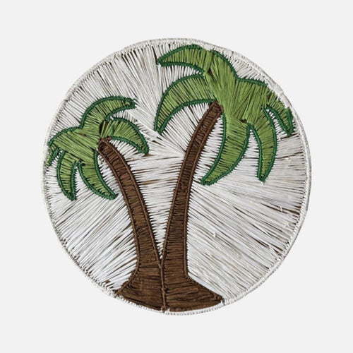 Palm Raffia Charger Plate – 38 cm
