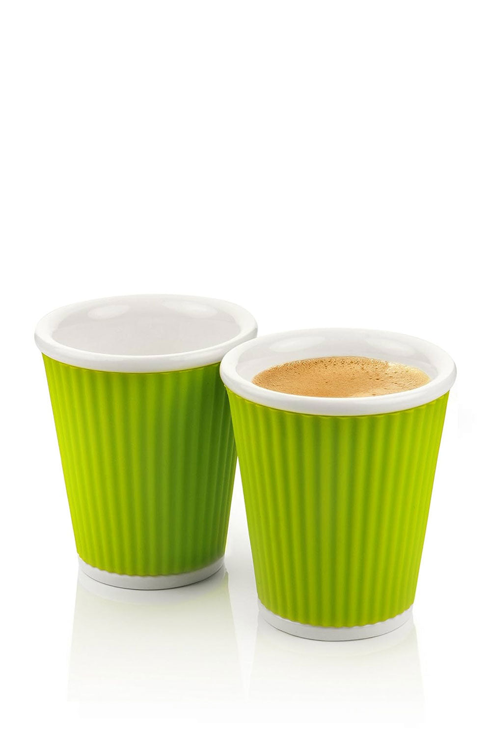 Pantone Corrugated Cups, Set of 2, 100 ml