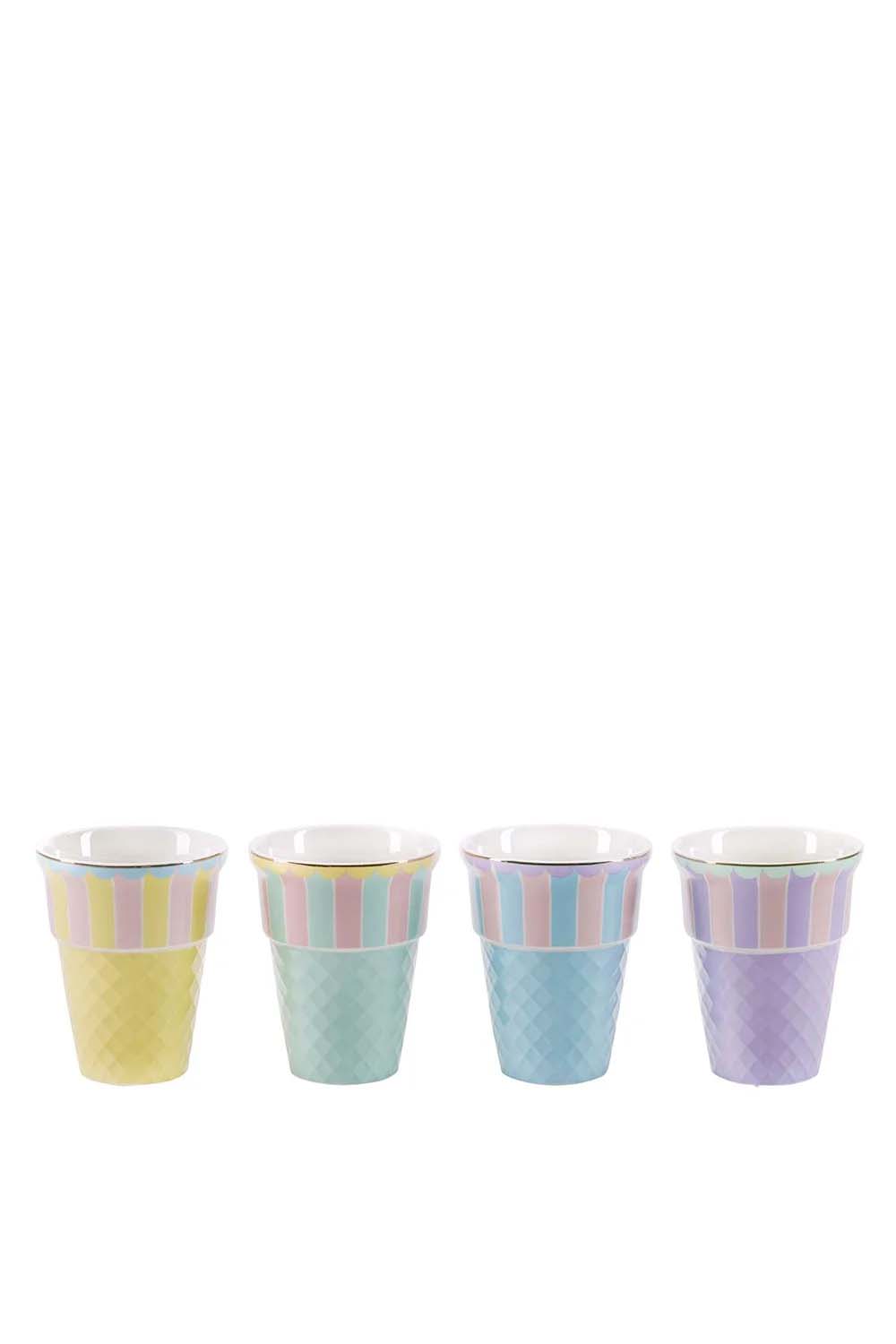 Pastelaria Ice cream cups, Set of 4