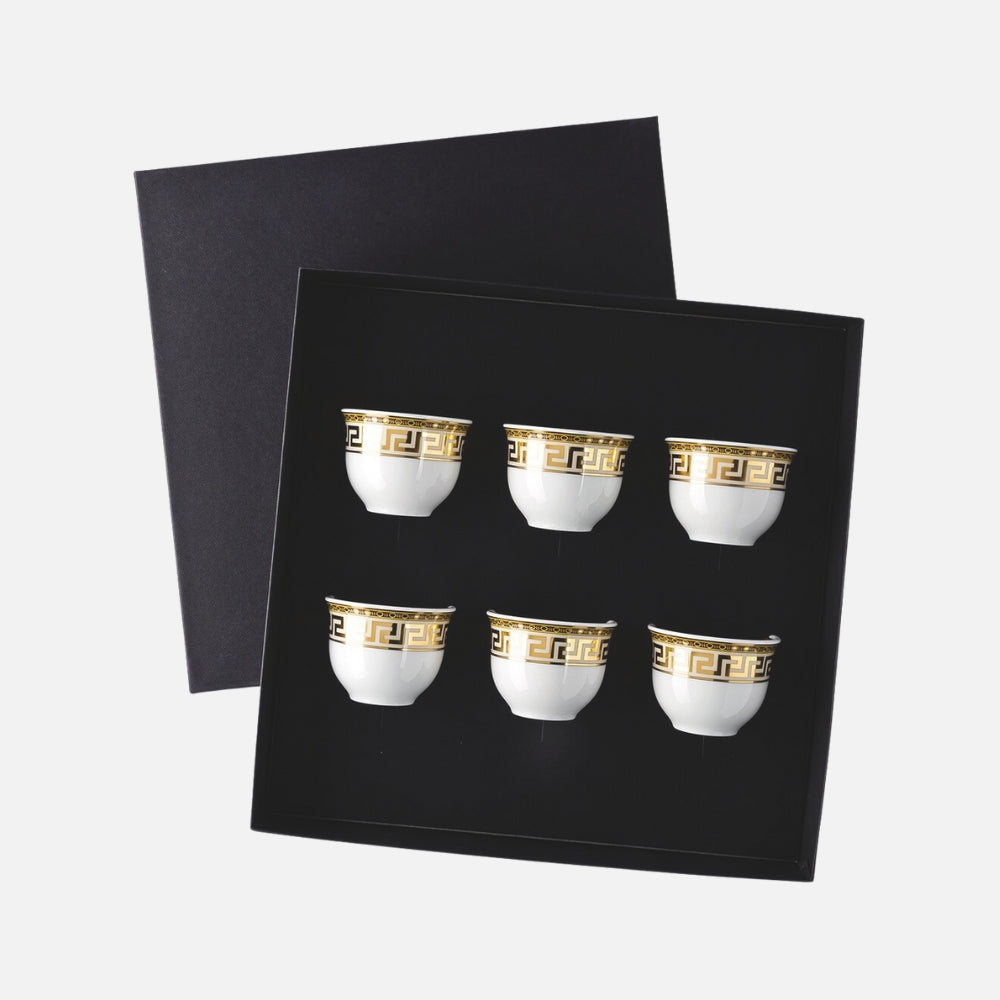 Prestige Gala Espresso Cup – 6 Small Porcelain