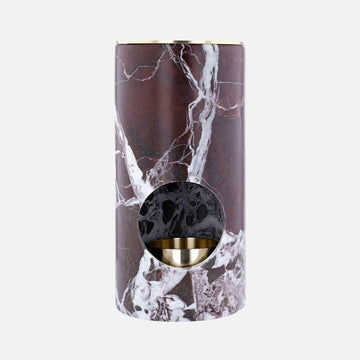 موقد زيت روسو ليفانتو – وعاء نحاسي وقاعدة شمعة صغيرة