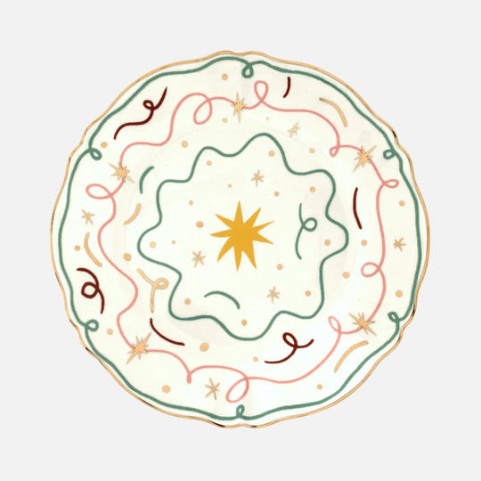 Round Platter Star