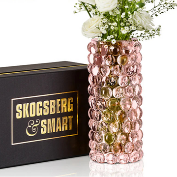 Hurricane Boule Vase – Rosé