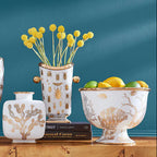Botanist Coral Centerpiece Bowl