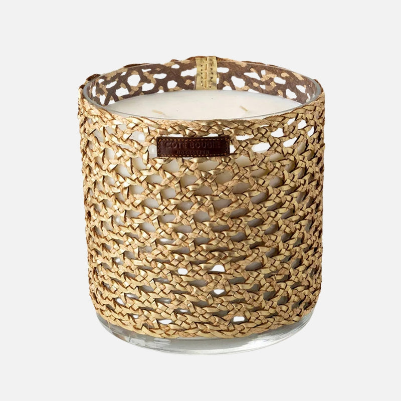 Scented Candle-Raffia Zina Collection ( L)