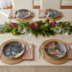 Set of 4 Assorted Dessert Plates - Le jardin du palais