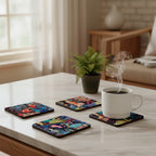 Set of 4 coasters - The Palace Garden