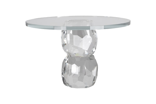 Double Storm Crystal Cake Stand, 30cm