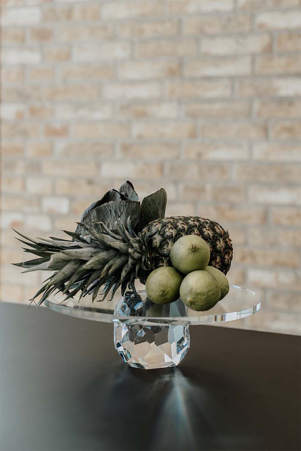 Storm Crystal Cake Stand, 31cm