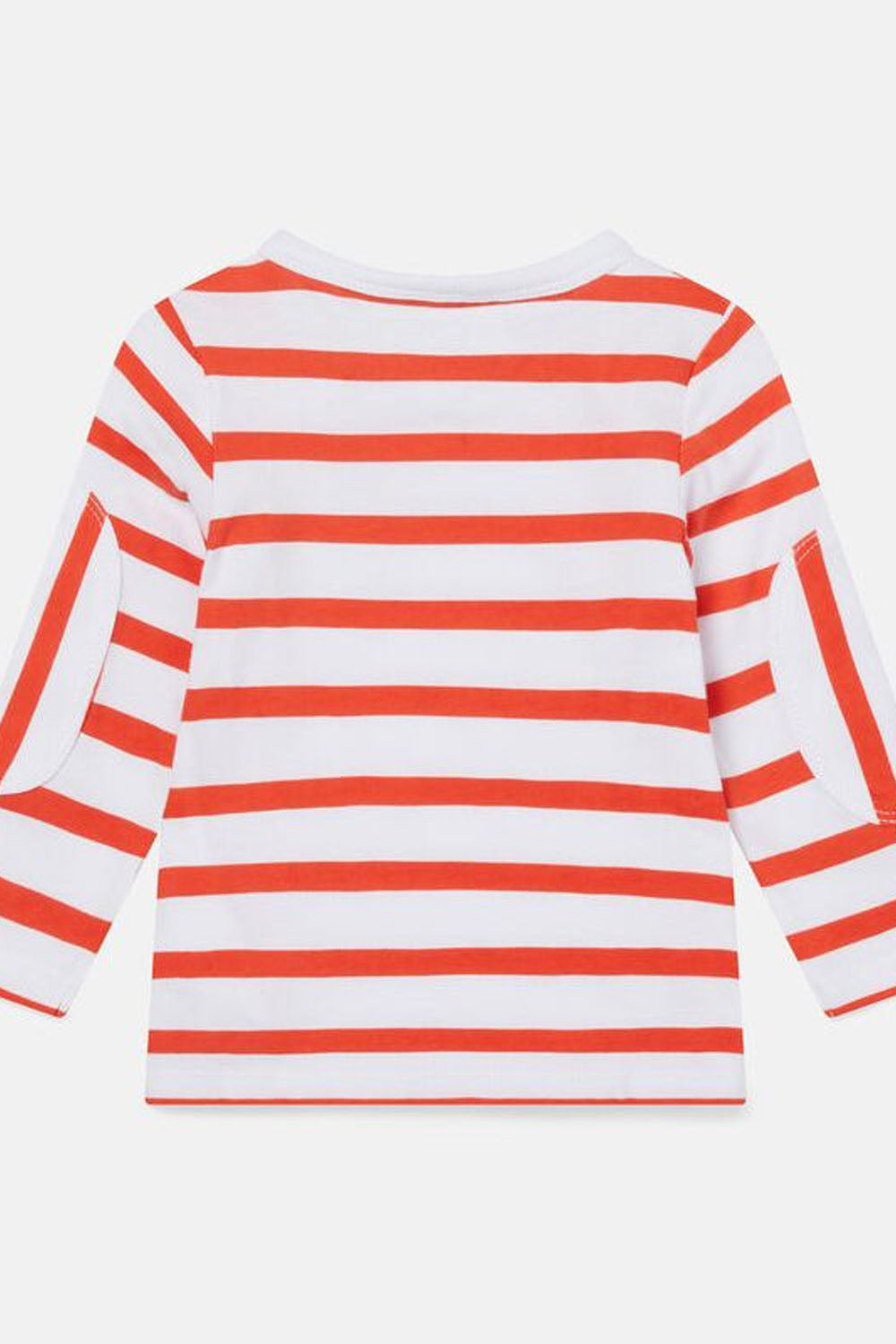 Striped Jersey T-Shirt W/Badge for Boys - Maison7