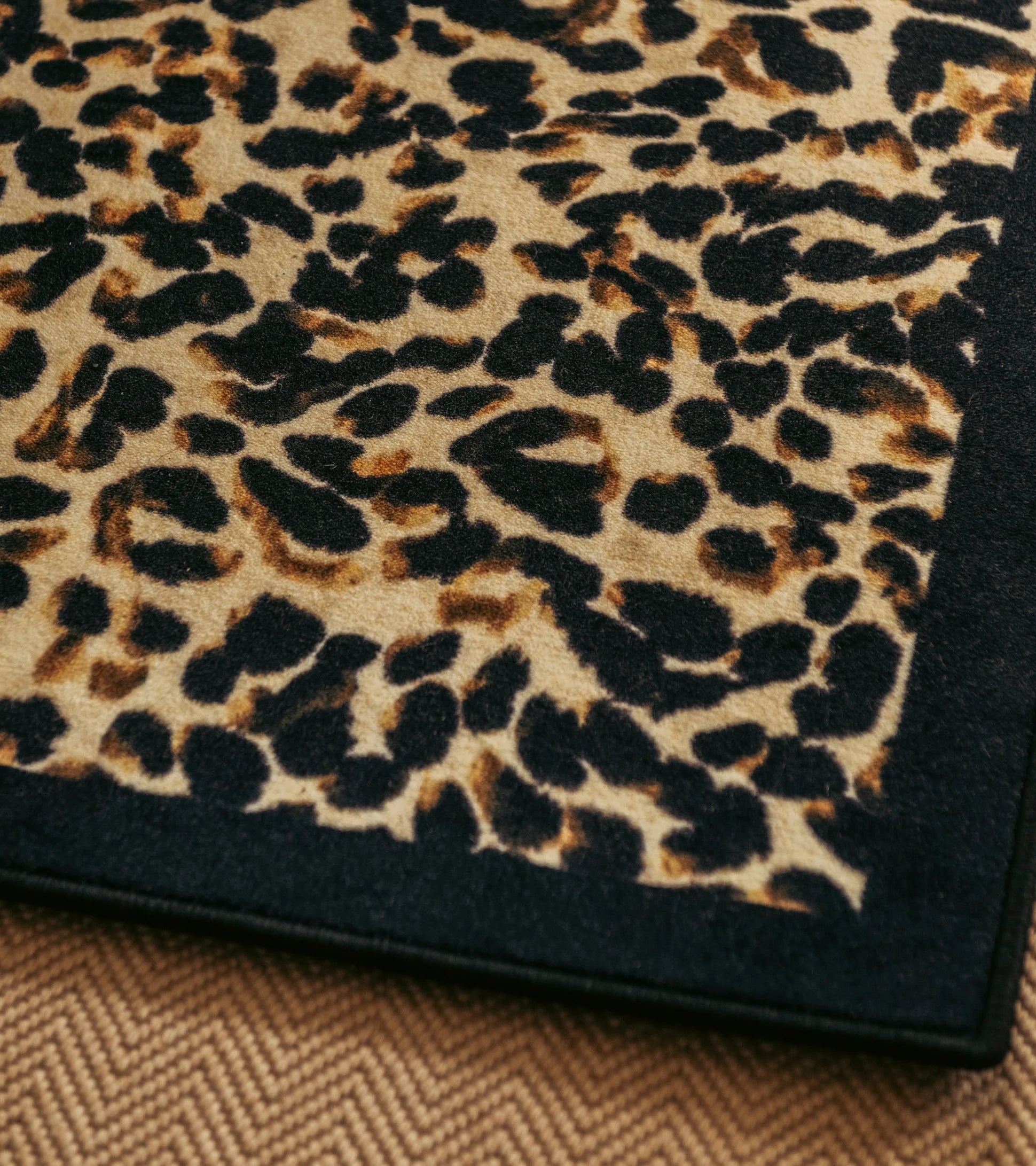 Leopard rug