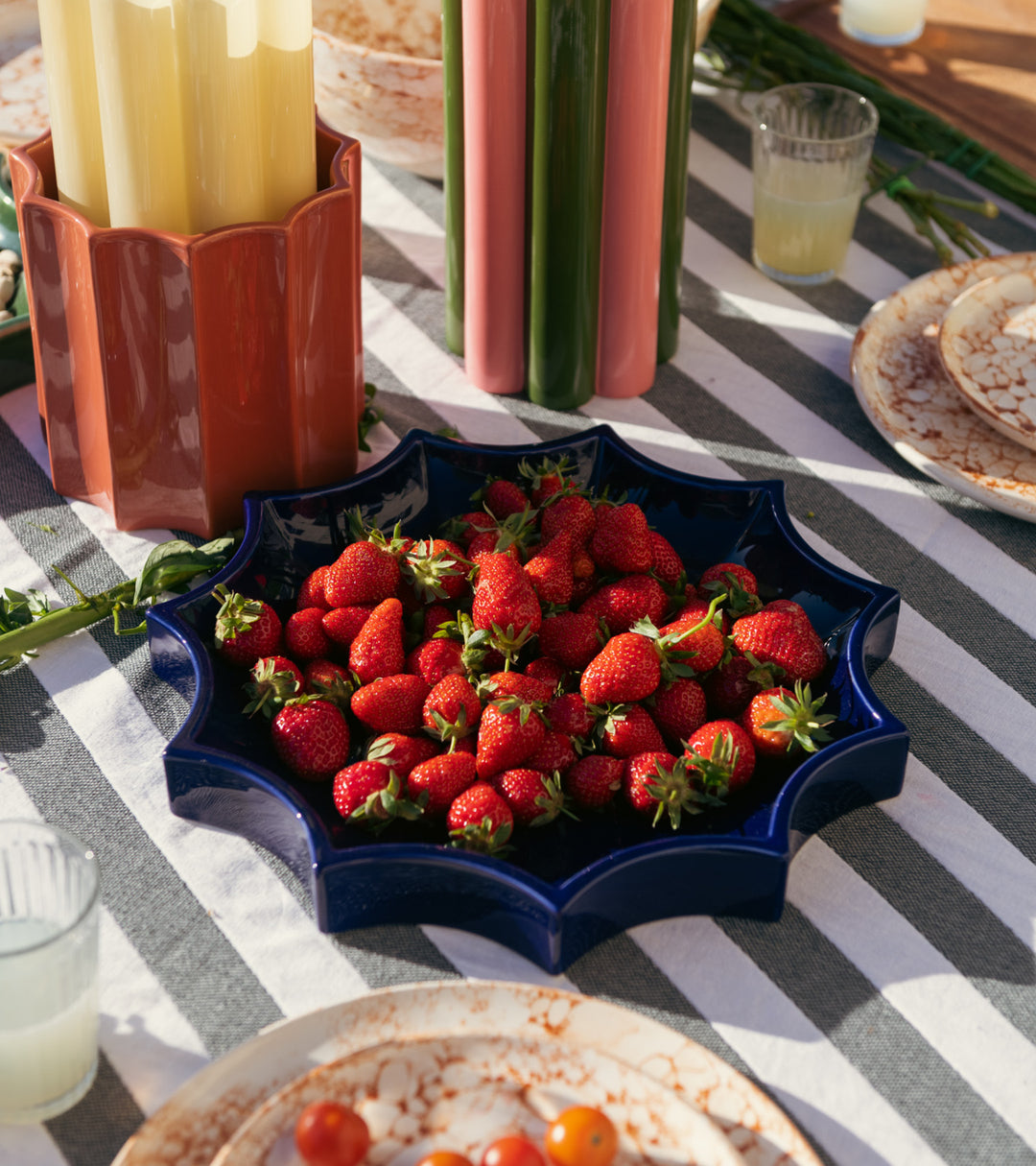 Tasca Large Ceramic Change Tray – Blue