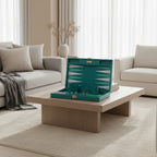 طاولة الزهر متوسطة الحجم من تيل أليجاتور