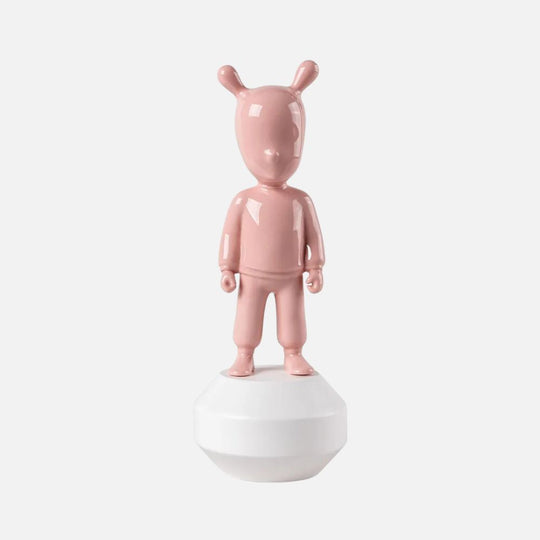 The Pink Guest Figurine. Small Model.