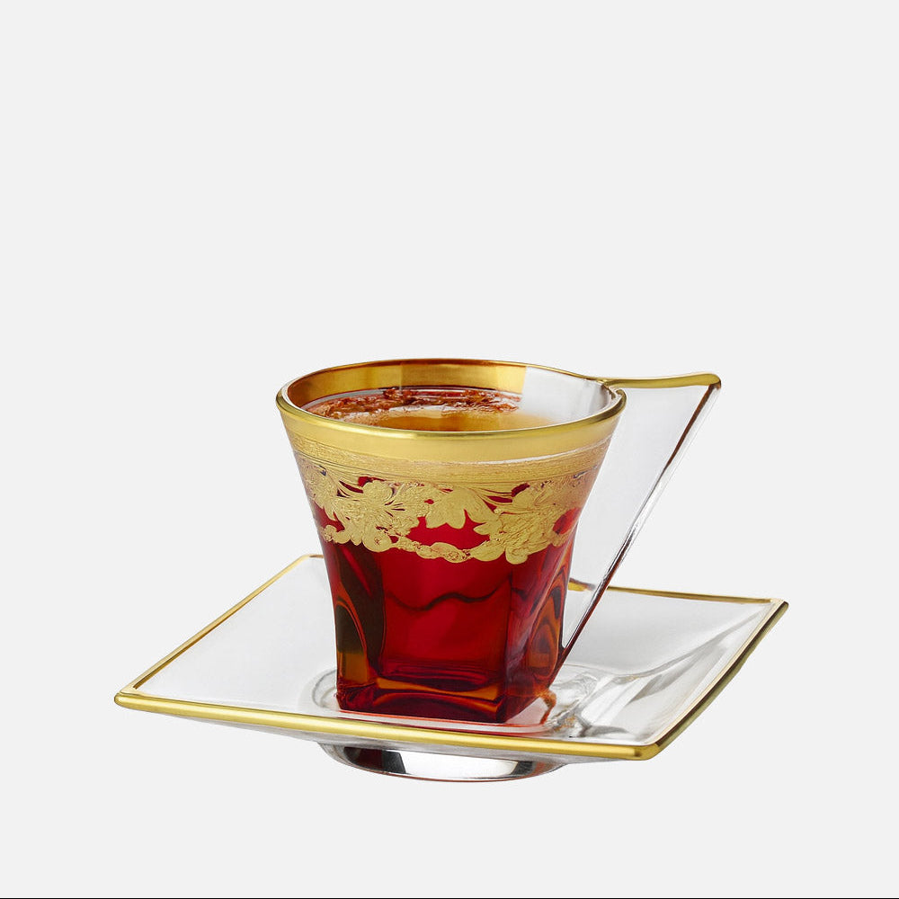 Fusion Colours Tea Cup & Saucer