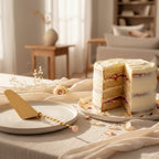 Torchon Cake Shovel – Gold, 27.5 cm