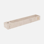 Travertine Marble Incense Holder – Beige