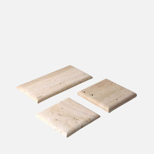 Travertine Serving Set