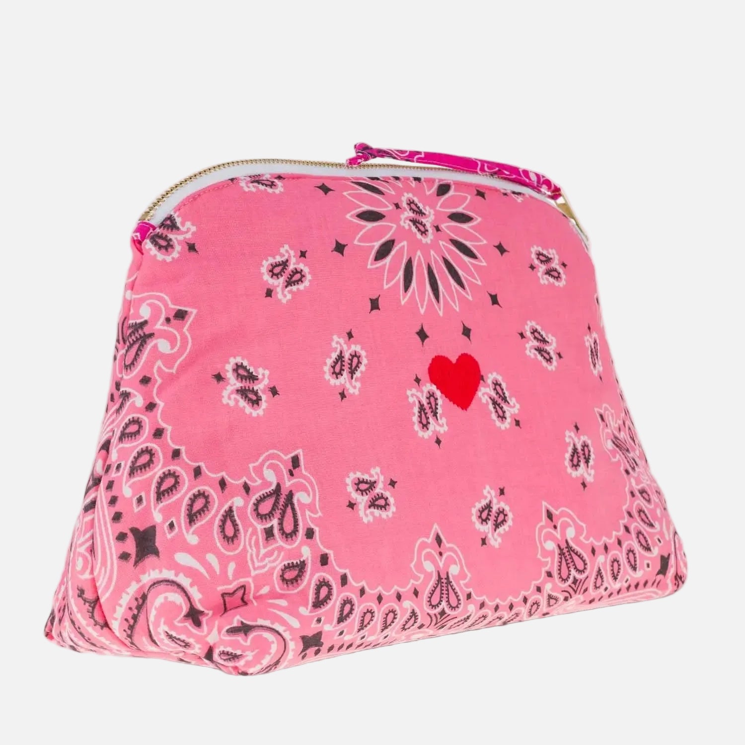 Call It Vanity Large - Coeurstrawberry/ Fuchsia Handcrafted Toiletry Bag