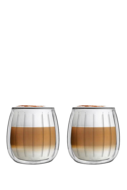 Tulip Double Wall Glasses, 250 ml, Set of 2