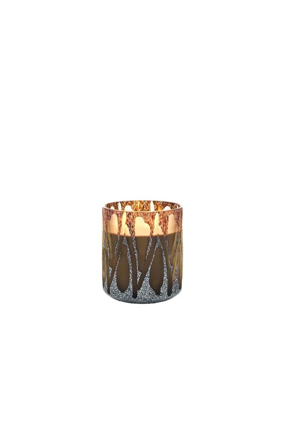 Onno Candle Nature Brown M Ca15X17Cm Safari